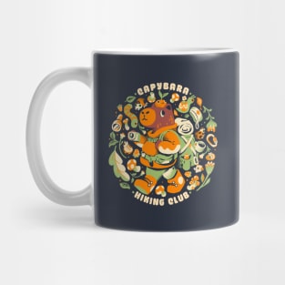 Capybara Hiking Club Mug